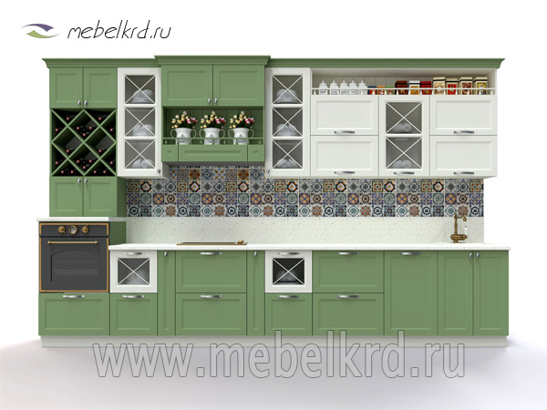Кухня в стиле прованс. Производство на заказ, Краснодар.